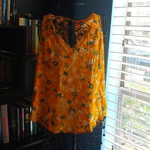 Old Navy floral tank top